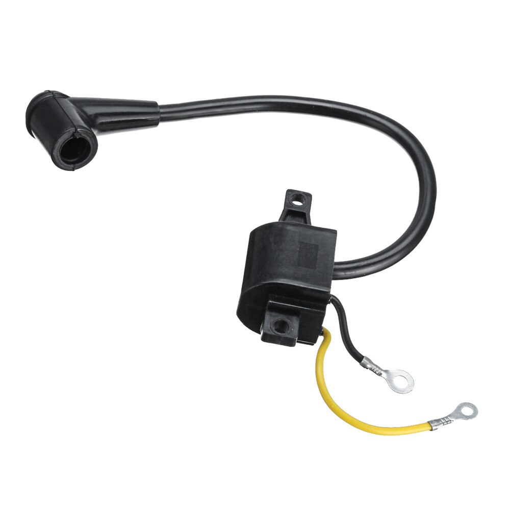Bobina de encendido de 2 piezas, juego de bujías para Husqvarna 61 162 266 Jonsered 630 670, juego de bobinas de encendido de tipo antiguo