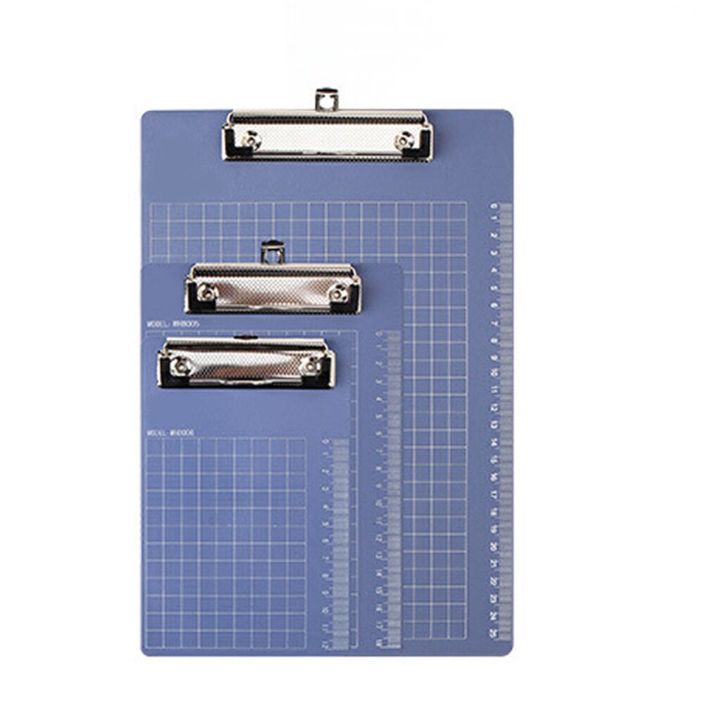 Plastic Clipboards Hard Foldover Clip Board For Office A4 A5 A6 Size With Metal Clips Easy to organize loose pages