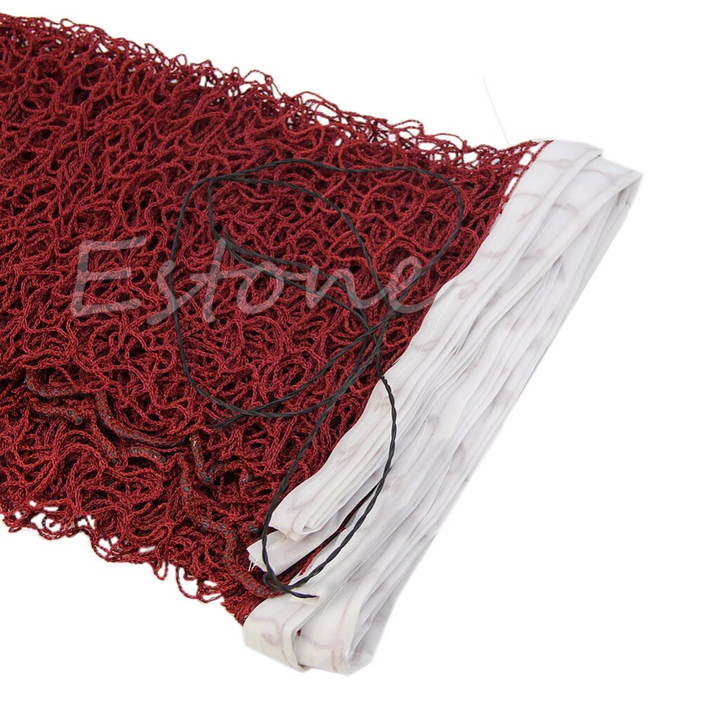 Ootdty 6.1m x 0.75m profissional esporte treinamento padrão trançado badminton net novo