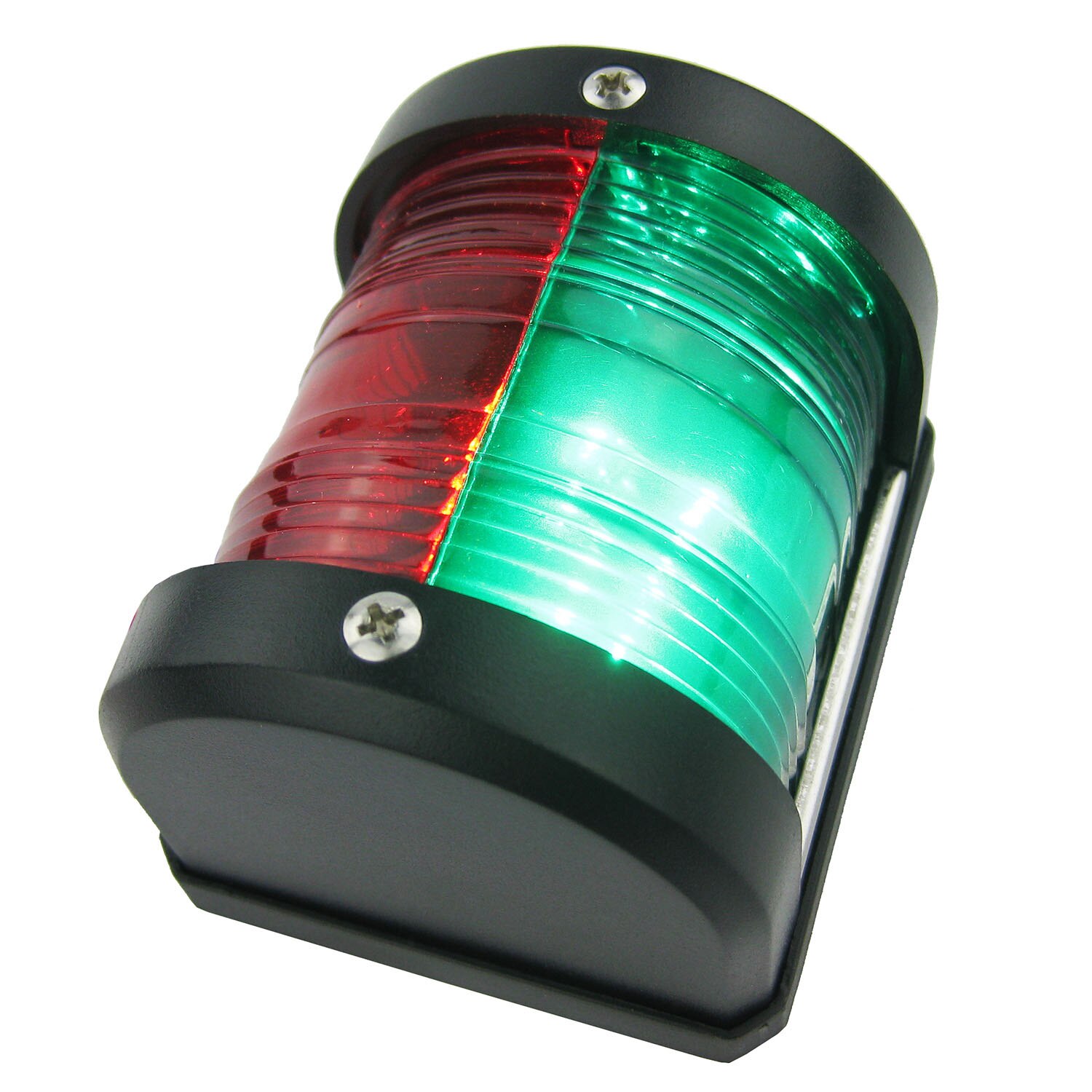 LED Marine Navigation Lights for Boat Bi-Color Waterproof 12V Bow Lamp