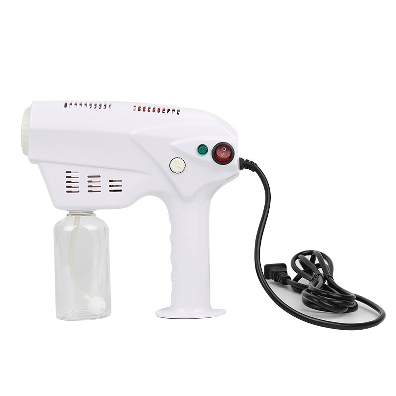 200ML Disinfection Blue Light Nano Spray Gun 220V-240V Household Sprayer Disinfection Blu-Ray Anion Nano-Spray Gun Atomizing