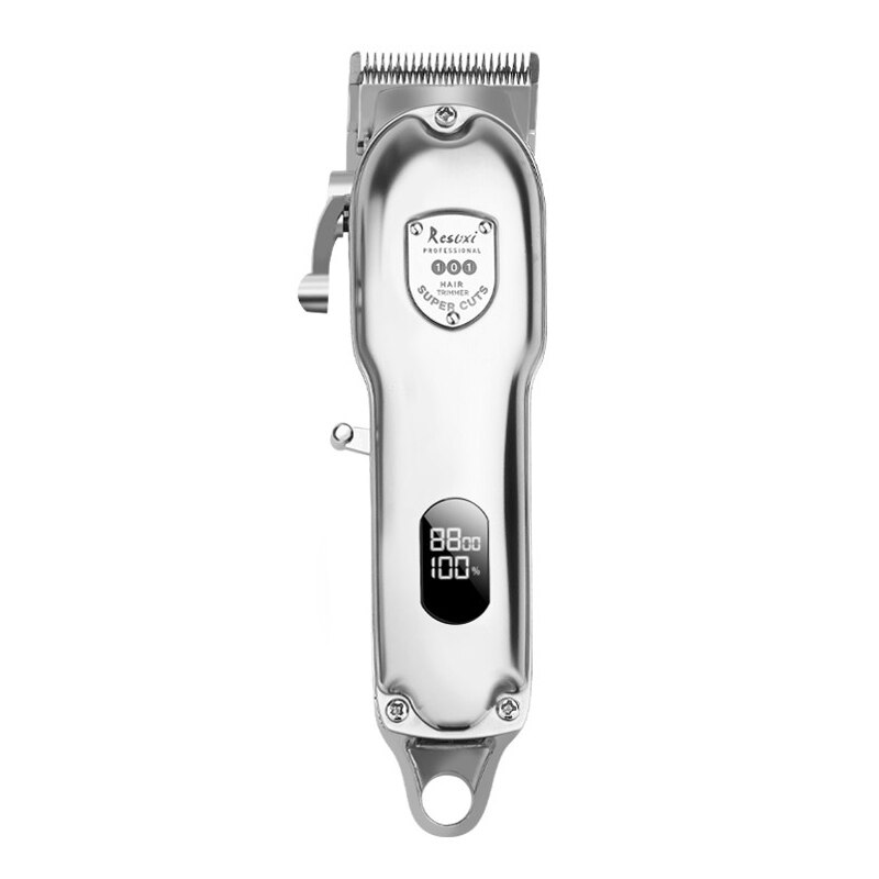 Tondeuse Cheveux électrique Rechargeable Avec écran Numérique - 3-4 Buses, Coupe 0.5-20mm, Autonomie 90min