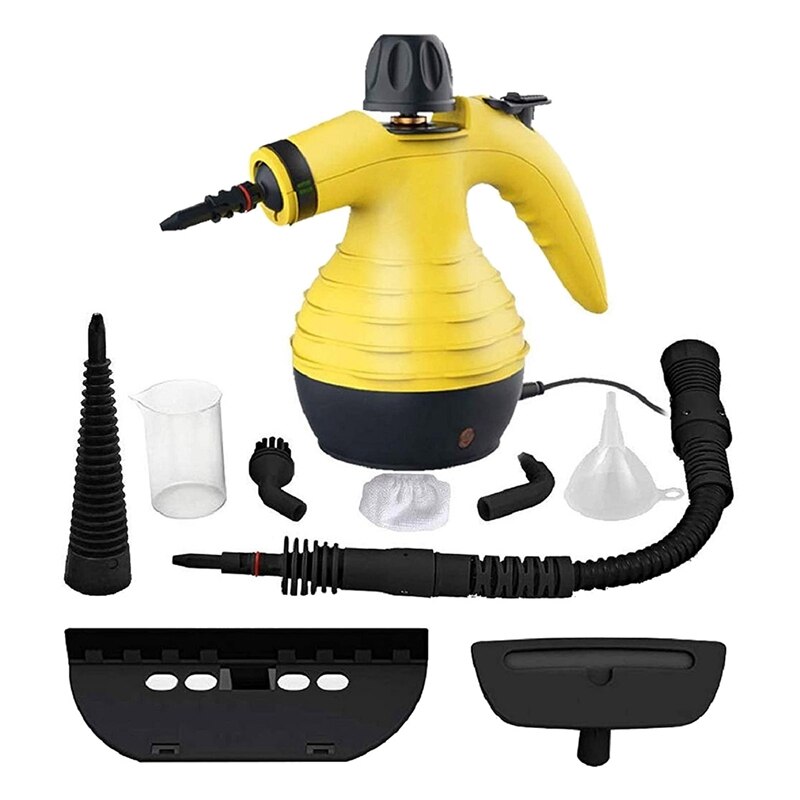 Multifunctional Handheld Pressurized Steam Cleaner, EU Plug