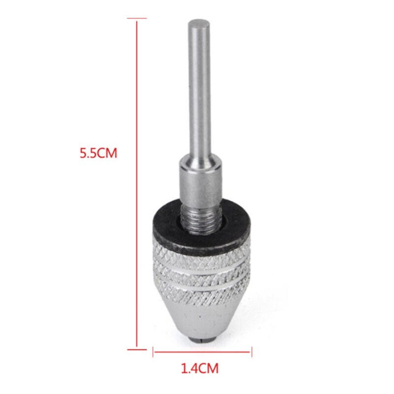 High Speed Steel 0.3-3.4MM Drill Bit Chuck Connecting Shaft Adapter For Rotary