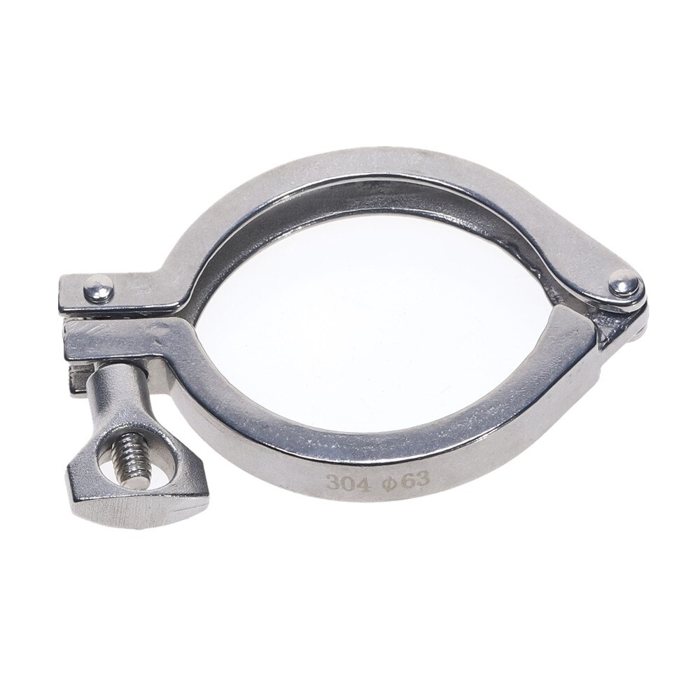 Sanitary Fitting Tri Clamp Stainless Steel 304 Pipe clamp Hygienic grade 38 51 63 76 89 102
