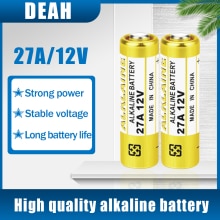 2 Stuks 12V Droge Alkaline Batterij A27 27A G27A MN27 MS27 GP27A L828 V27GA ALK27A A27BP K27A VR27 R27A voor Deurbel Auto Afstandsbediening Speelgoed