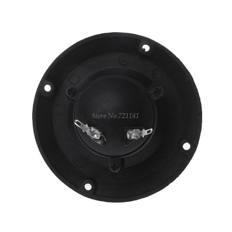 97*97mm piezo horn högtalare diskanthögtalare 55hz-30 khz piezoelektrisk huvuddrivrutin högtalare diskant 100w cirkel piezo högtalare silver