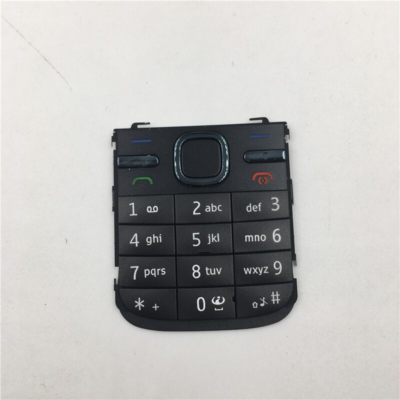 RTBESTOYZ Original Keypad Keyboard Buttons For Nokia C5-00 C5 00: Black