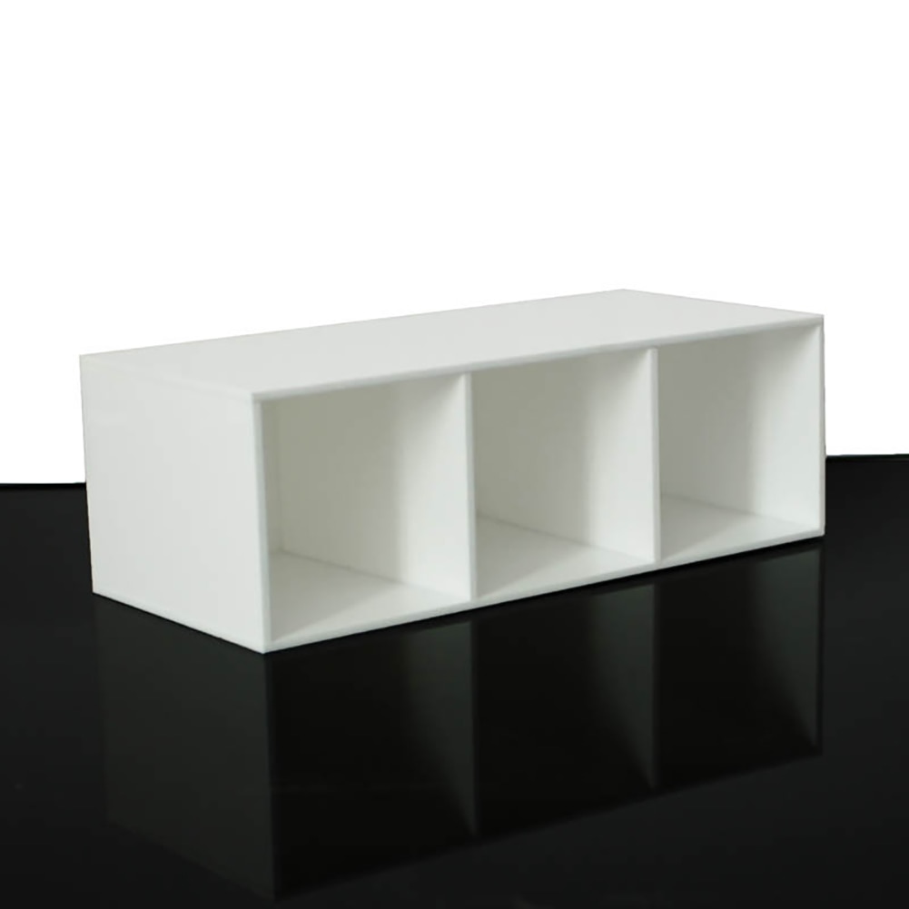 3 Slot Kosmetik Pinsel Lagerung fallen Acryl machen-hoch Werkzeuge Pinsel Halfter Organizer Kasten machen-hoch Pinsel Halfter Starke 3-Slot kosmetik