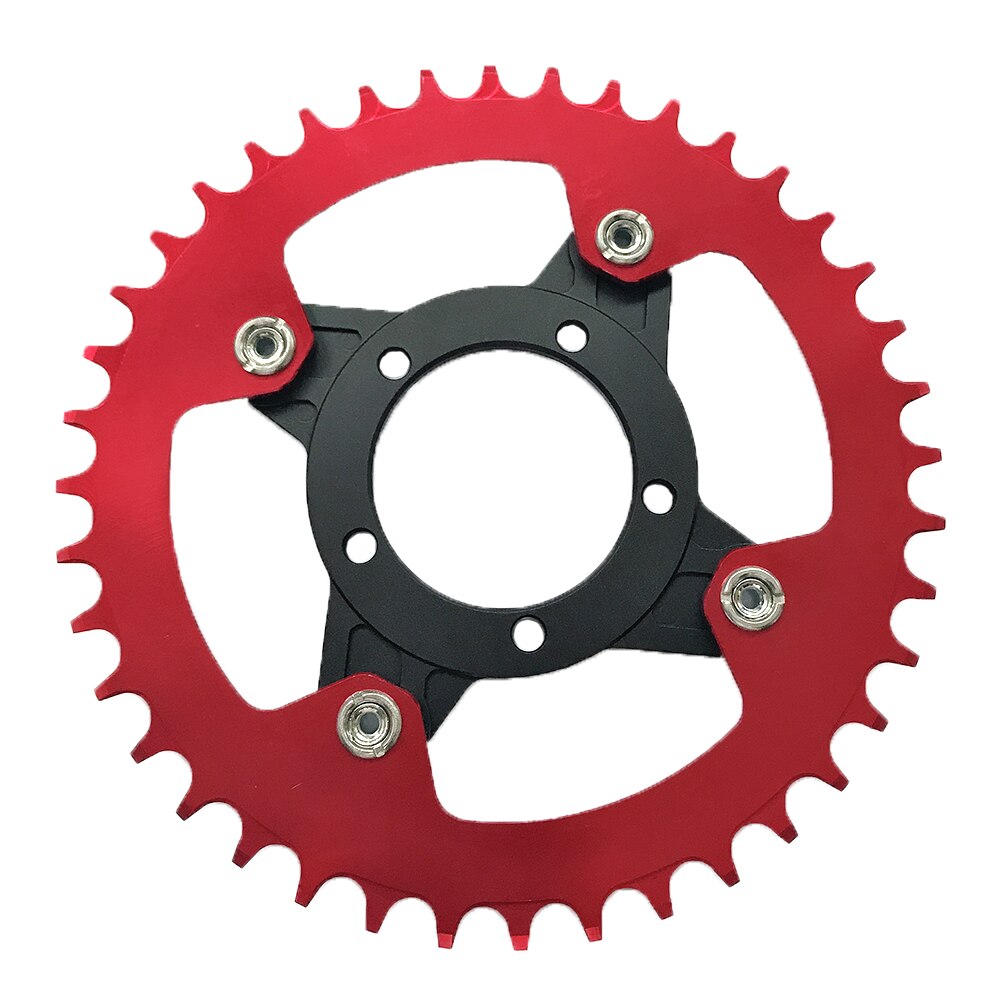 E-bike 40T 42T 104BCD Chainring For Bafang BBS01 BBS02 Mid Drive Motor DIY Chain Wheel for 8FUN Electric Bicycle Conversion Kit