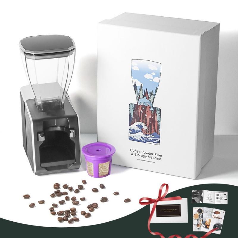 Powder Filling Machine Coffee Powder Filler For K-cup Coffee Capsule Powder Dispenser Coffee Powder Container Kitchen Tool