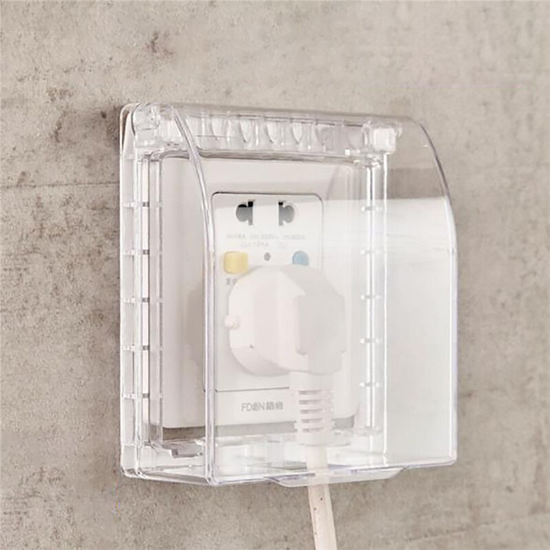 Wonderlife universal vattentät 86 typ vägguttag panel panel switch box lock skydd pegatinas silikonavbrytare