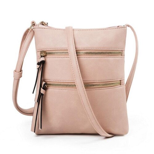 REPRCLA – sac à main de styliste pour femmes, sacoche multifonctionnelle en 10 couleurs, à bandoulière: pink