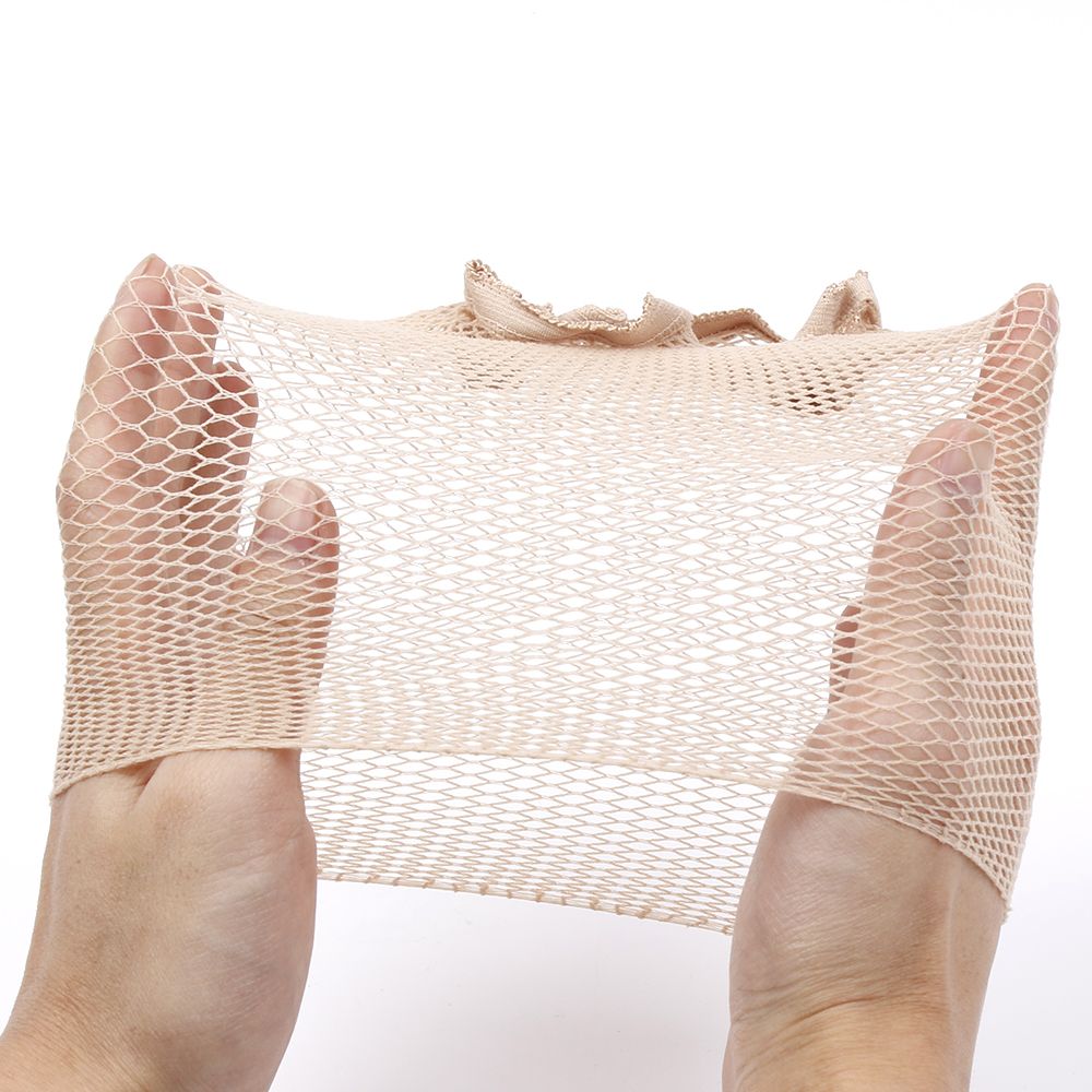 Top Haarnetz gute Mesh Weben Schwarz Perücke Haar Net Machen Kappen Weben Perücke Kappe &amp; Haar Netze: fleshcolor