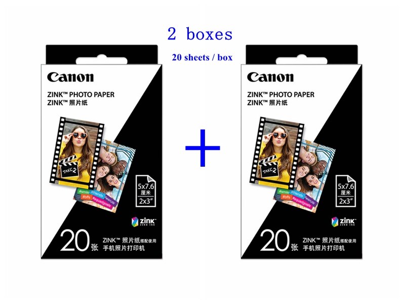 Øjeblikkelig farve pv -123 specielt fotopapir original 3 tommer fotopapir klæbemiddel zp -2030 kort tegnebog til  pv123 fotoprinter: 2 kasser
