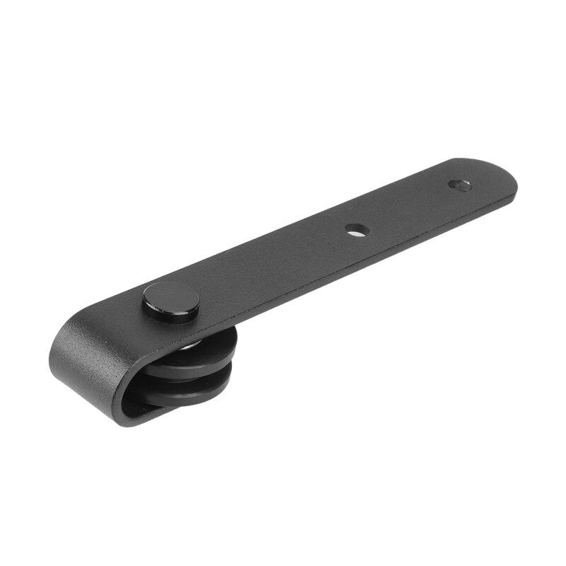 Kit de herrajes para puertas correderas de Granero, accesorios para puertas correderas, colgador de montaje superior, armario de pista