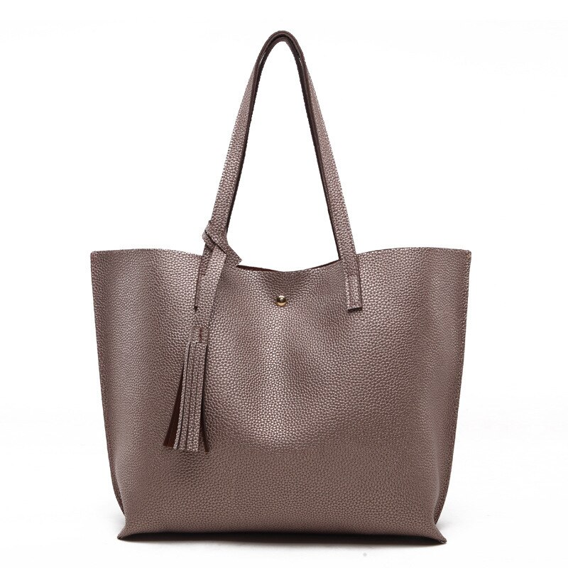 Tassels Woman Package Single Shoulder Handbag Pu Capacity Handbag Bag