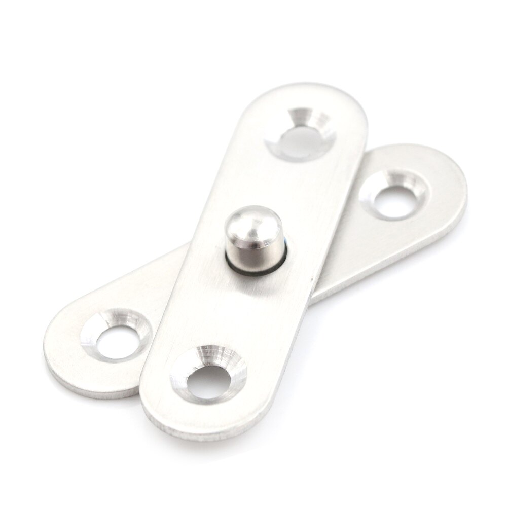 75/95/100mm meubles charnières 360 degrés charnière rotative en acier inoxydable porte Pivot haut en bas arbre