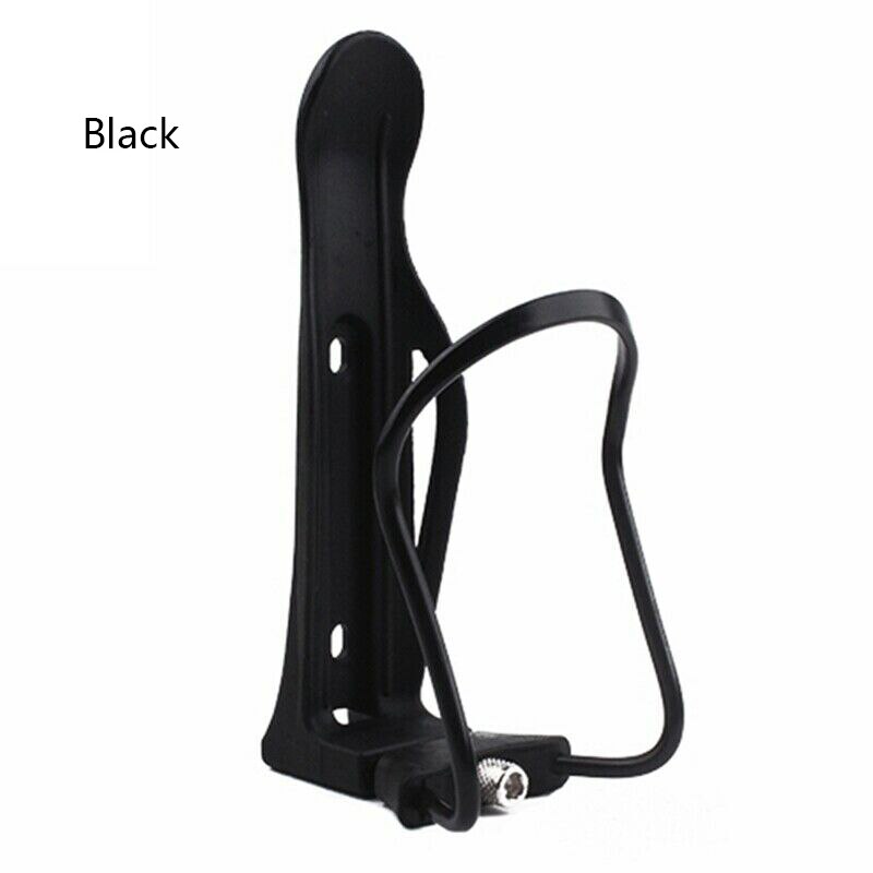 Soporte de botella de agua de bicicleta 3D de aleación de aluminio ultraligera, soporte de botella para bicicleta: Black