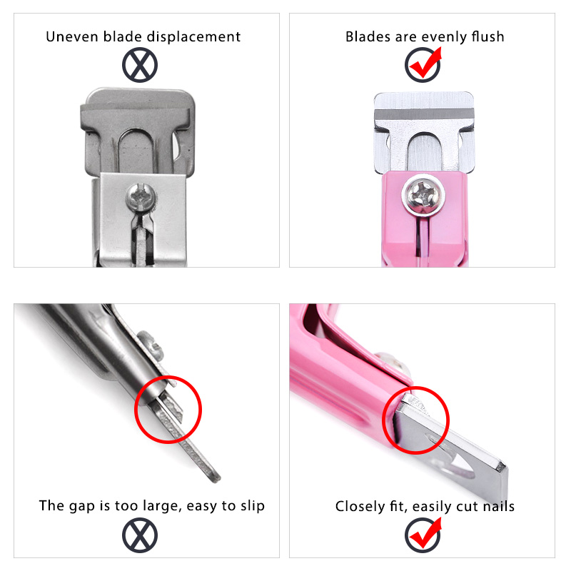 1 stks professionele nail art clipper speciale u-type valse tips rand nagelknipper roestvrij staal kleurrijke manicure nagel gereedschap j-1
