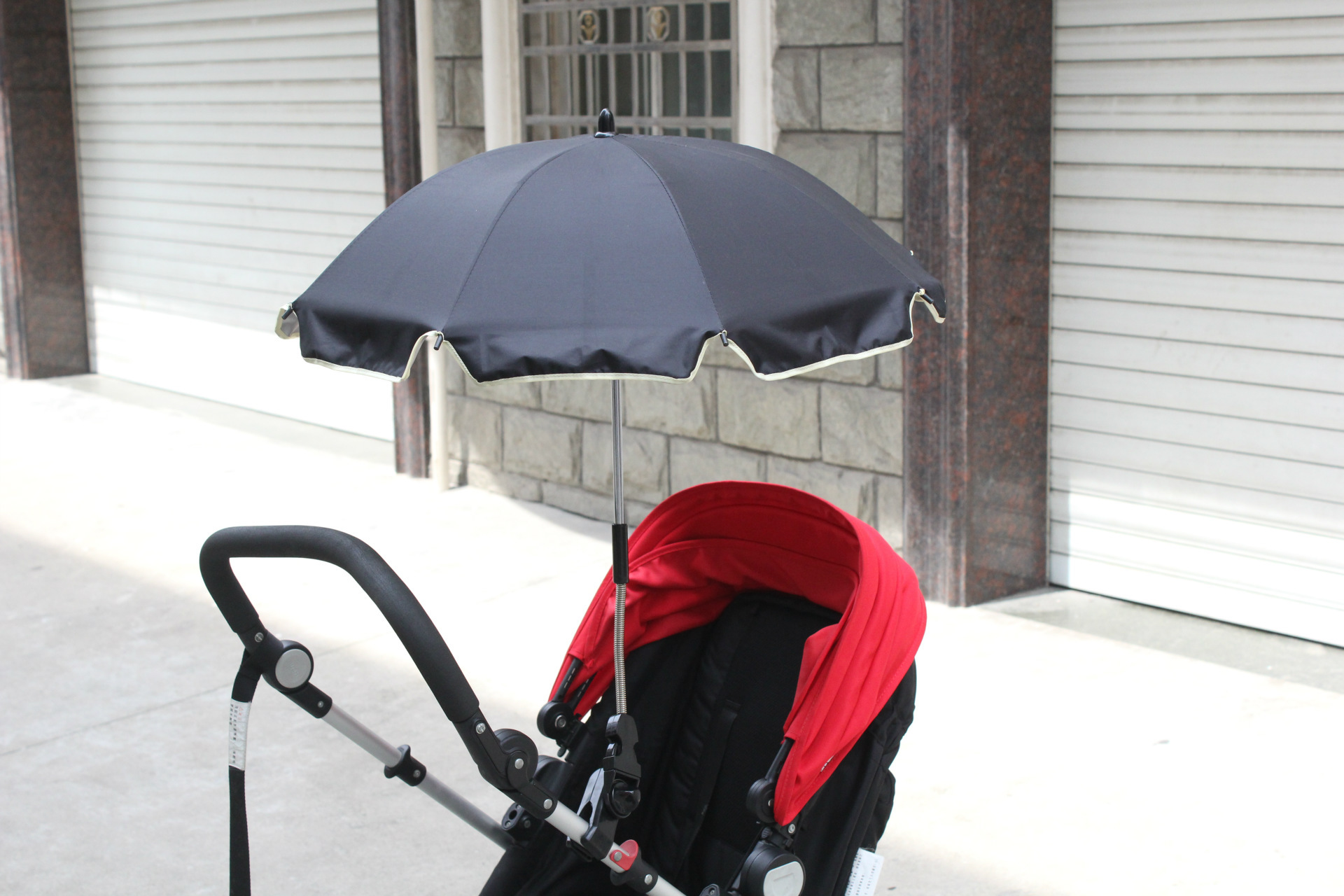 Universel bébé poussette accessoires couverture de pluie protection UV parapluie ajustement Yoyo babysing yoya et enfants vélo