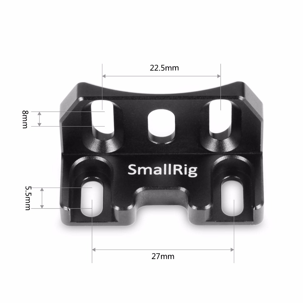 SmallRig Adattatori Per Obiettivi Fotografici Supporto Sotto Gabbia Fotocamera E il collegamento A Metabones Piede Del Treppiedi-1764