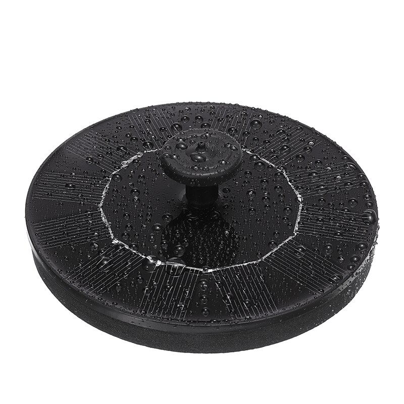 Zonne-fonteinpomp, 9V 1.8W 200L/h PET Zonnepaneel Aangedreven Water Fontein Pomp Fish Tank Vijver Zwembad Thuis Tuin Watering Kit, voor Fontein Vijver Zonne-fonteinpomp, 9V 1.8W 200L/h PET Zonnepaneel Aangedreven Water Fontein Pomp Fish Tank Vijver Zwembad Thuis Tuin Watering Kit, voor Fontein Vijver
