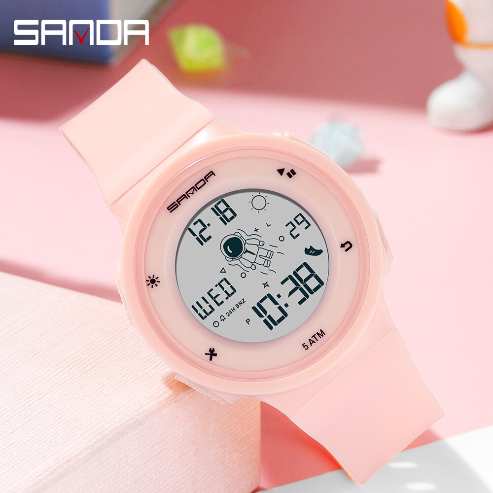 Creatieve Outdoor Sport Horloge Mannen Mode Eenvoudige Elektronische Horloge Man 50M Waterdichte Horloges Voor Jongens Meisjes klok