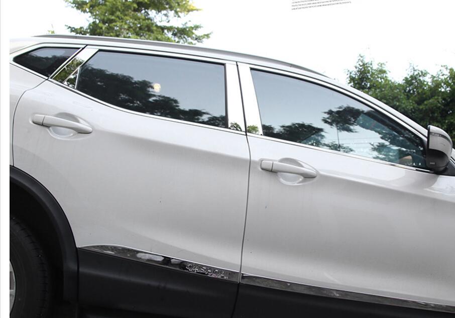 Voor Nissan Qashqai J11 Rvs Auto Venster Pijler Po... – Grandado