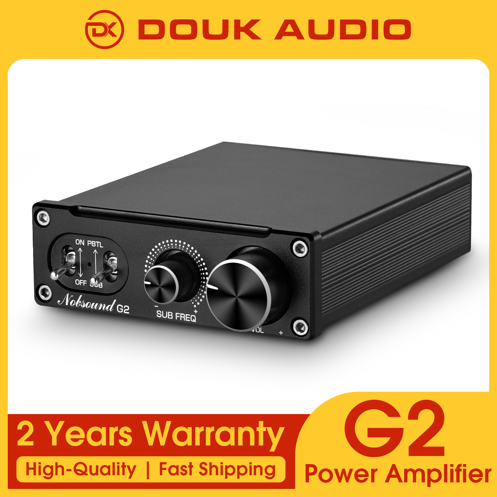 Douk Audio Hi-Fi G2 Subwoofer / Volledige Frequentie Monokanaals Mini Bass Audio Amp Digitale Eindversterker 100W