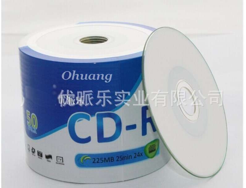 5 disques de moins de 0.3% taux de défaut 225 mo 8 cm Grade A Mini disque de CD-R imprimable vierge