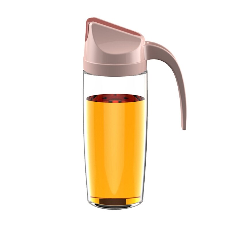 Auto Flip Olive Oil Dispenser Bottle 300ml-630ml Leakproof Condiment Container With Automatic Cap and Stopper Non-Drip for H051: P-600