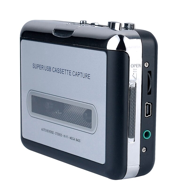 EZCAP 218 lecteur de Cassette vieille bande à MP3 CD convertisseur Audio Capture carte lecteur de musique baladeur Cassette à MP3 Via PC