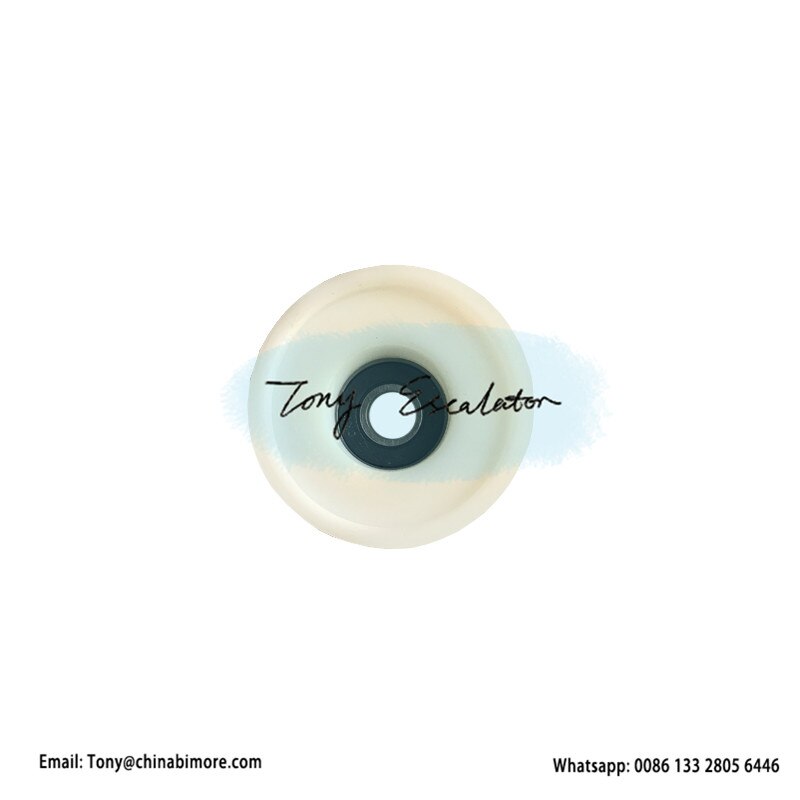 Escalator Handrail Guide Roller GAA456DH1 OD70mm W34mm 6201RS WO Shaft