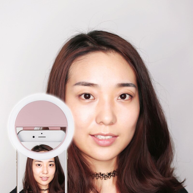 Anneau lumineux à Led pour téléphone portable, lampe à Clip, maquillage, appareil Photo, éclairage intelligent, lumières d'amélioration