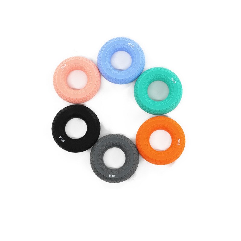 Hand Resistance Grip Silicone Ring Hand Gripper Band Finger Stretcher-Exercise for Forearm Wrist Training Carpal Hand Expander