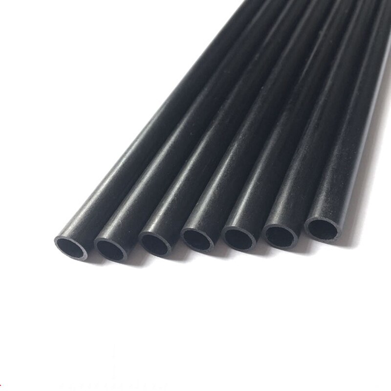 LAITRHM 1pcs carbon fiber tube 6x4 8x6 8x4 round tube carbon fiber tube hollow airplane model kite