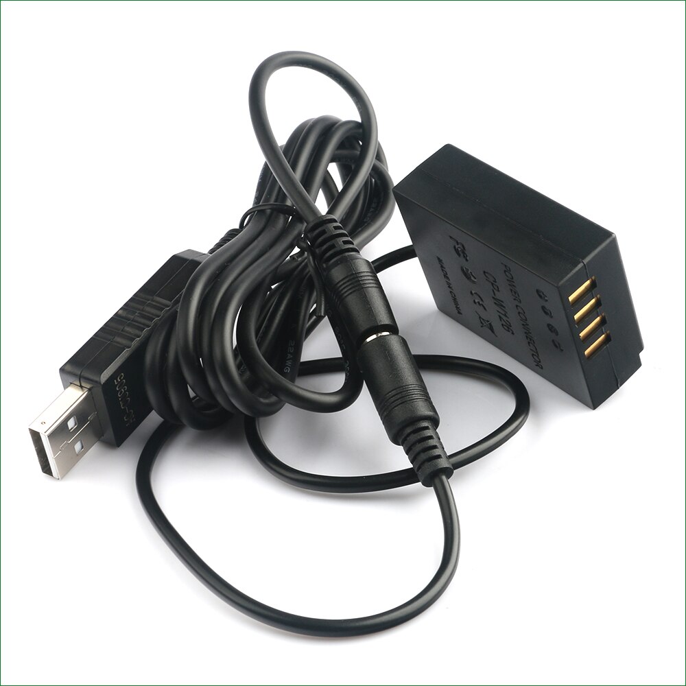 Conector de alimentación de batería ficticia NP-W126 W126S para Fujifilm, CP-W126, X-E2S, X-H1, X-M1, X-T1, X-T2, X-T3, X-T10, X-T20