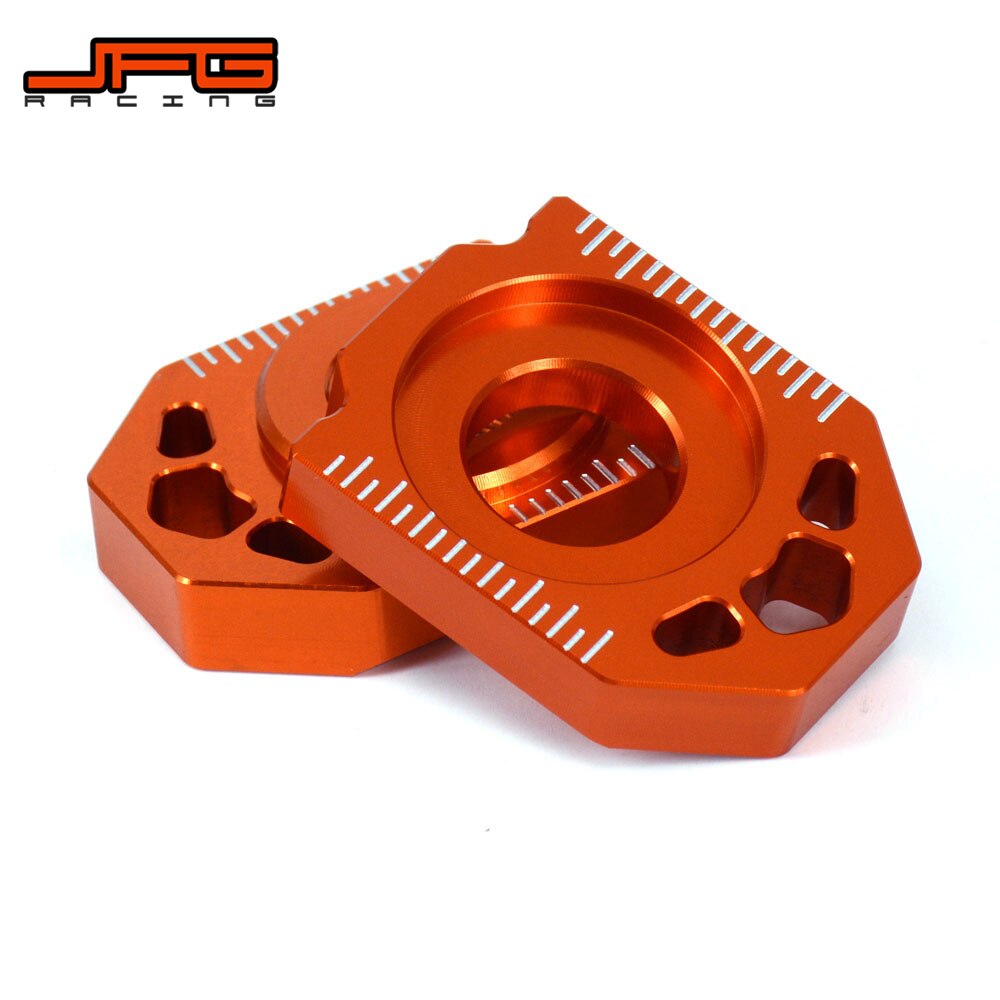 Moottoripyörän cnc -takaketjun säätöakselin lohkot malleille ktm sx sxf xc xcf exc excf xcw xcfw 85 125 150 200 250 300 350 450 525 530