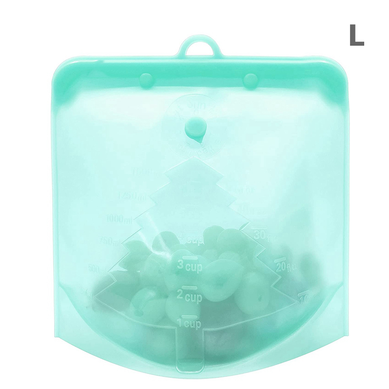 Kuchenna torba robić przechowywania żywności, pakowana próżniowo, samouszczelniająca się torba robić zupy, mrożona żywność, silikonowa torba robić przechowywania świeżości: żółte światło