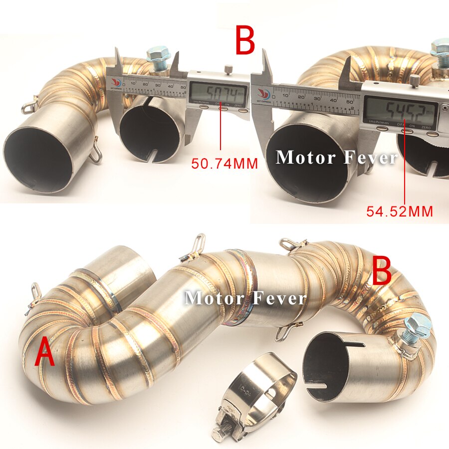 thumbnail image 2 of M2 Stainless Steel Centre Exhaust Pipe For Honda Civic Type R EP3 – Z2071 2 of 3