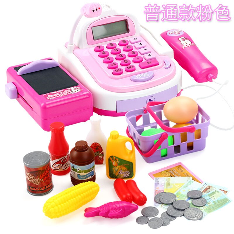 Dinglong Jouets De Caisse Enregistreuse Electronique pour Enfants
