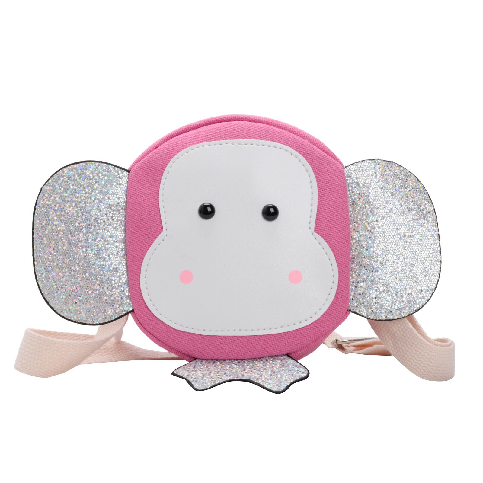 Kids Toddler's Baby Girls Crossbody Bag Handbags Cartoon Monkey Cute Handbags Mini Party Bag Shoulder Bag Messenger Bag: Lavender