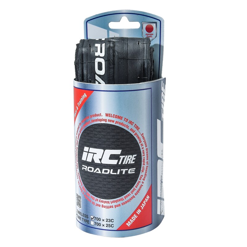 Japan Irc Super Licht Roadlite Opvouwbare Road Fietsband Ultralight Road Band 700X23/25C Fietsen Fiets Banden: LIGHT 700x23C