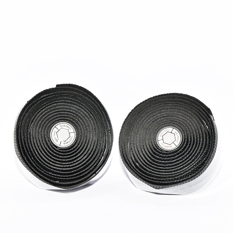 Gustavo PU bike handlebar tape Road fixed gear bike handlebars tapes: Black