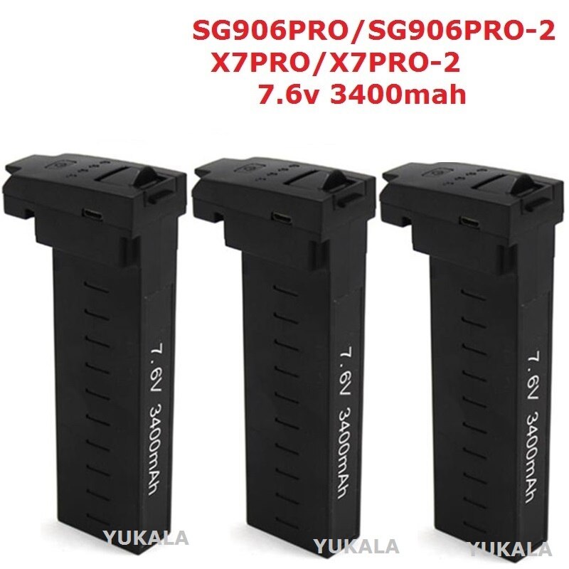 Originele Batterij Voor SG906 Pro 7.4V 2800Mah 3400Mah Rc Drone Batterij Lipo Batterij Accessoires SG906 Pro 2 batterij Met Lader