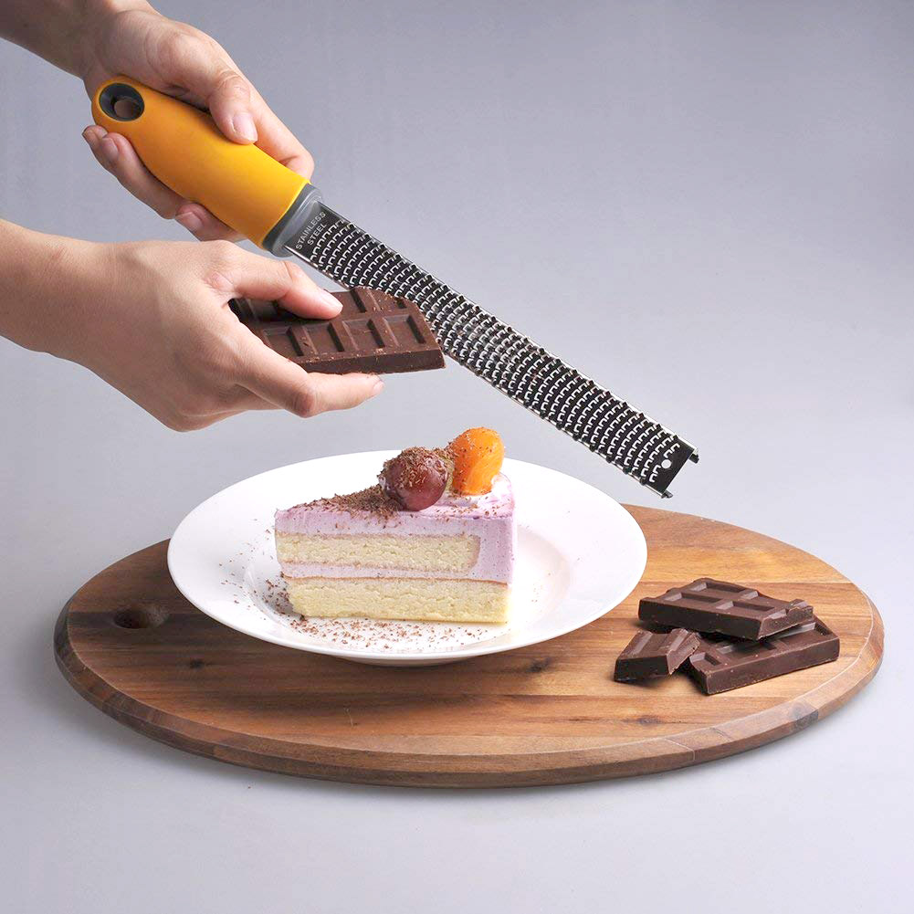 Pelador de limón, Chocolate, queso, rallador microplano de cítricos para el hogar, ajo, jengibre, patata, fruta, conveniente pelador utensilios de cocina