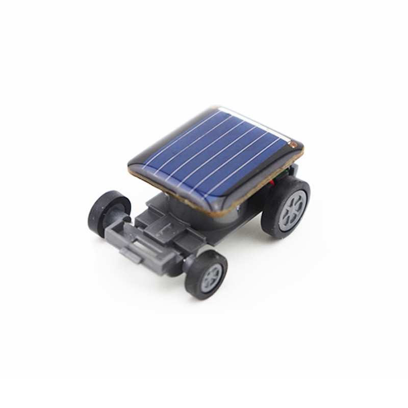 Kreative Mini Solar- angetrieben Wagen Modell Sonnenlicht Spielzeug Bausatz Spielereien Pädagogisches Baby freundlicher Spielzeug für freundlicher Seltsame Schwarz Neueste