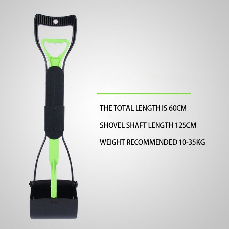 Pet Poop Clip Long Handle Stool Shovel Toilet Picker #: Chocolate