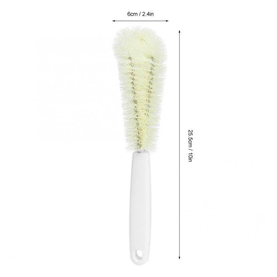 Multifunctional Coffee Machine Kitchen Glass Water Bottle Cup Cleaning Brush Pot Cleaner Tool: L